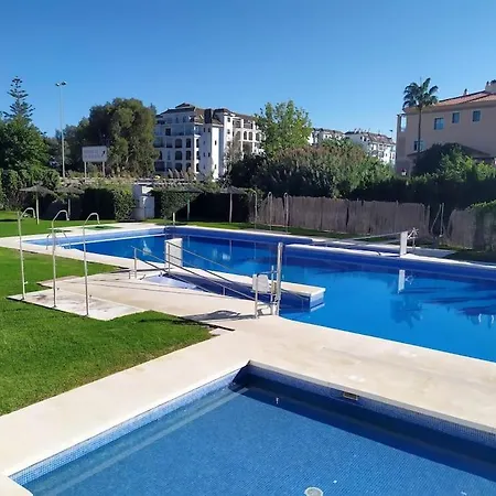 Apartamento Entero Con Solarium En Sabinillas, Con Piscina Y Al Lado Del Puerto De La Duquesa Manilva Zewnętrze zdjęcie